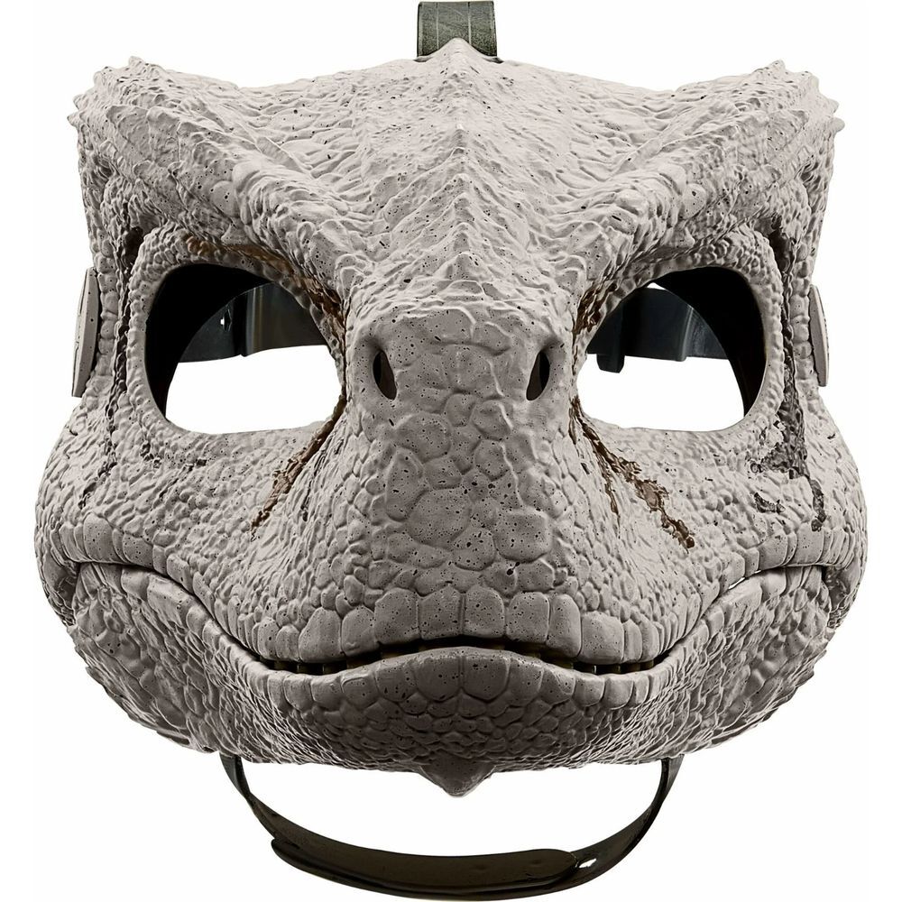 Jurassic World Chaos Theory ATROCIRAPTOR GHOST DINOSAUR MASK With Roar Sound NEW - Picture 6 of 13